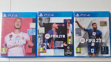 3 giochi Fifa ps4