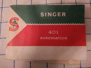 Manuale Singer anni 60 