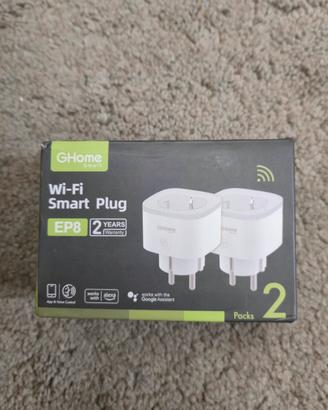 Presa smart WiFi GHome EP8 confezione 2 pezzi