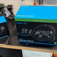 Volante e pedaliera Logitech G920 + cambio ad H