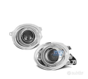 FARI ANABBAGLIANTI BMW E39 95-03 E46 98-06 CROMATI