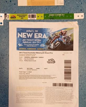 MotoGP Phillip Island  2013  Oggetto da collezione