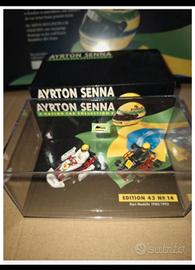 Go Kart Ayrton Senna racing car collection 1:43