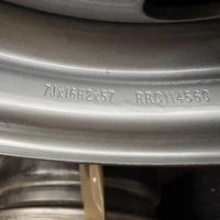 Land Rover 2 cerchi 7 x 16 h2 x57