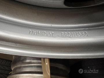 Land Rover 2 cerchi 7 x 16 h2 x57