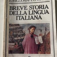 Breve storia della letteratura italiana Migliorini