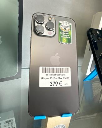 iPhone 13 Pro Max 256GB  batteria nuova garanzia