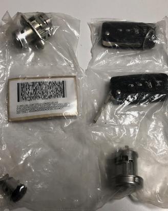 Kit 2 chiavi blocchetto accensione jeep renegade