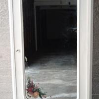 Antico armadio fine '800 shabby chic laccato