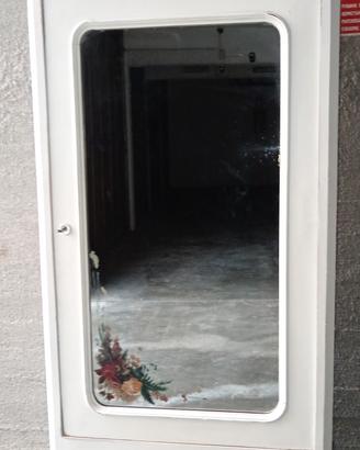 Antico armadio fine '800 shabby chic laccato