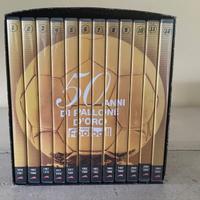 RACCOLTA 12 DVD STORIA PALLONE D'ORO