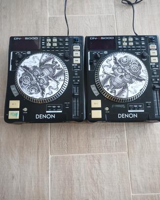 coppia cdj Denon S 5000 no Pioneer 