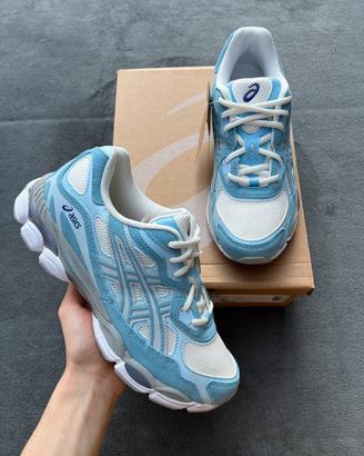 Asics Gel-Nyc “Sky Blue / Cream” - Taglia 42