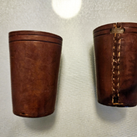 Bicchieri da gioco dadi vintage