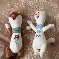 Milo e Tina mascotte Olimpiadi Milano Cortina