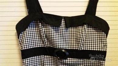 Abito (vichy)./abito ecopelle /.1 pantalone (Ande)