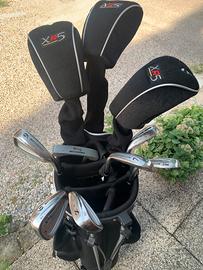 Mazze e sacca golf