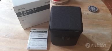 Lente fotografica Sigma 24-70 F 2.8 DG DN (x Sony)