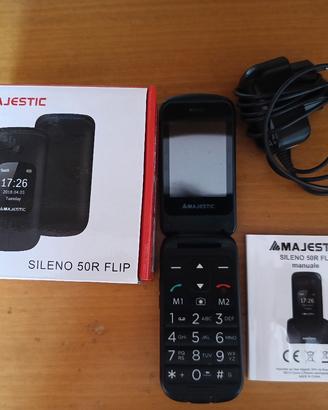 Majestic Sileno 50R Flip Cellulare Senior
