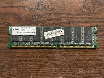 Elixir N2DS25680CT-5T – 512MB DDR400MHz / PC3200 /