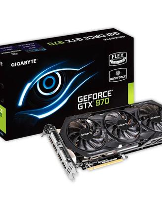 Gigabyte GTX 970 rev.1.0 Scheda Grafica, 4GB


