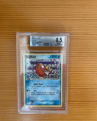 Magikarp Ex Deoxys Holo Stamped ita BGS 8,5 #64