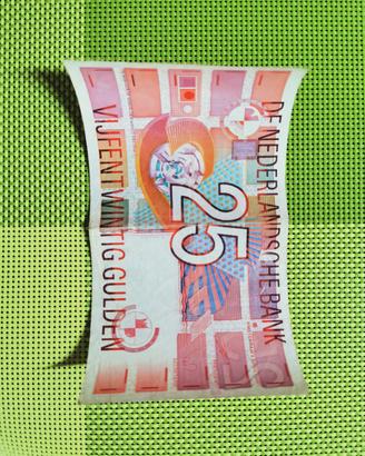 banconota Olanda 25 gulden 1989 VF