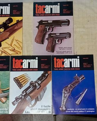 riviste vintage TAC armi ieri e oggi 1973
