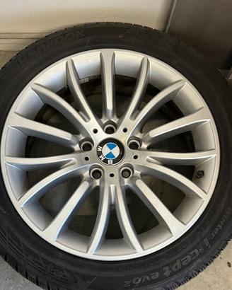 CERCHI BMW SERIE 5 ORIGINALI + ANTINEVE 245/45 R18