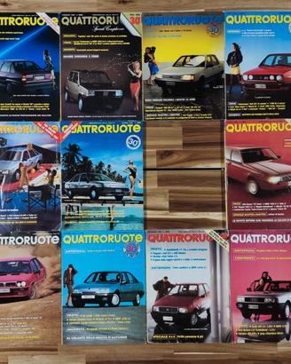 Quattroruote Anno 1986 - Lotto numeri d'epoca 