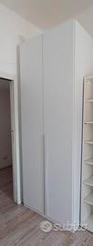 armadio bianco a due ante