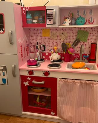 Cucina gioco bambini in legno