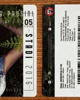 Biglietto Laura Pausini - Milano 05/06/2016