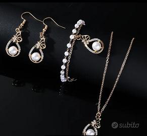 Perle in goccia set x3