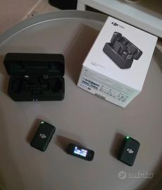 DJI Mic (2 TX + 1 RX) con Custodia 