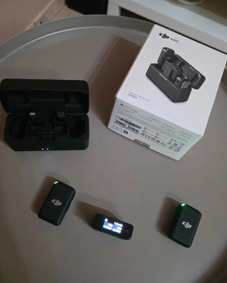 DJI Mic (2 TX + 1 RX) con Custodia 