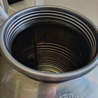 Bidone acciaio 50 litri con rubinetto