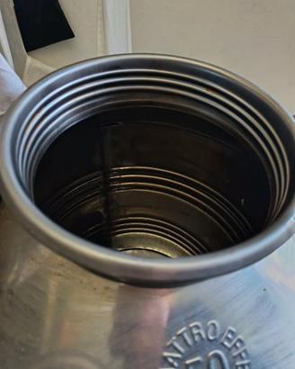 Bidone acciaio 50 litri con rubinetto