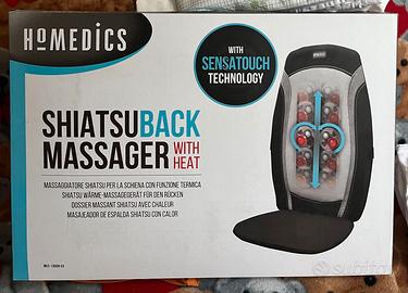 shiatsuback massager with heat