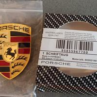 Stemma cofano anteriore originale PORSCHE