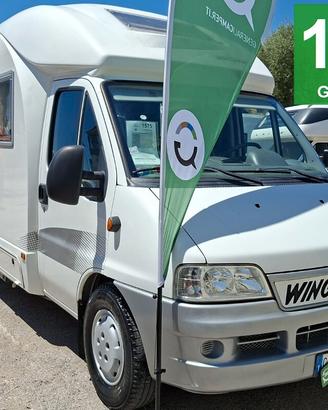 CAMPER WINGAMM DUCATO SEMINTEGRALE DINETTE BASCULA