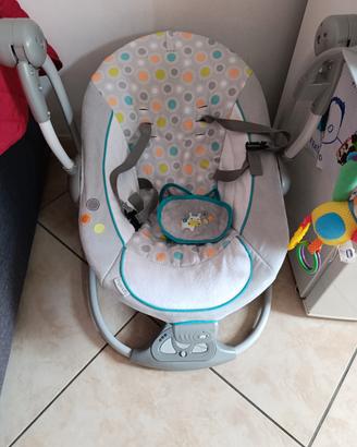 Altalena 2-in-1+Palestra Clementoni+riduttore+nex 
