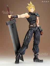Cloud strife dissidia final fantasy play arts ka