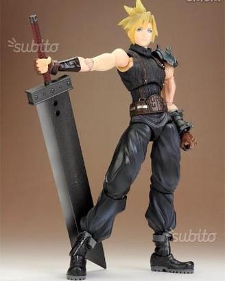 Cloud strife dissidia final fantasy play arts ka