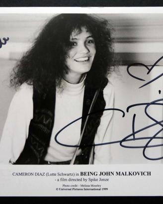 Cameron Diaz, Autografo Originale - LOA