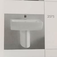 LAVABO SOSPESO CON SEMICOLONNA