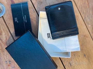Portafoglio Montblanc Meisterstück in pelle nera