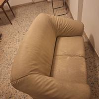 2 poltreno letto pelle 