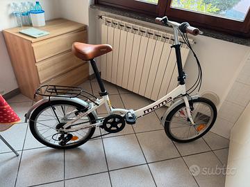 Bici pieghevole alluminio e cambio shimano