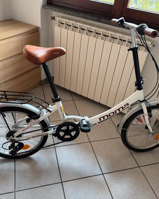 Bici pieghevole alluminio e cambio shimano